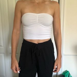 White tube top